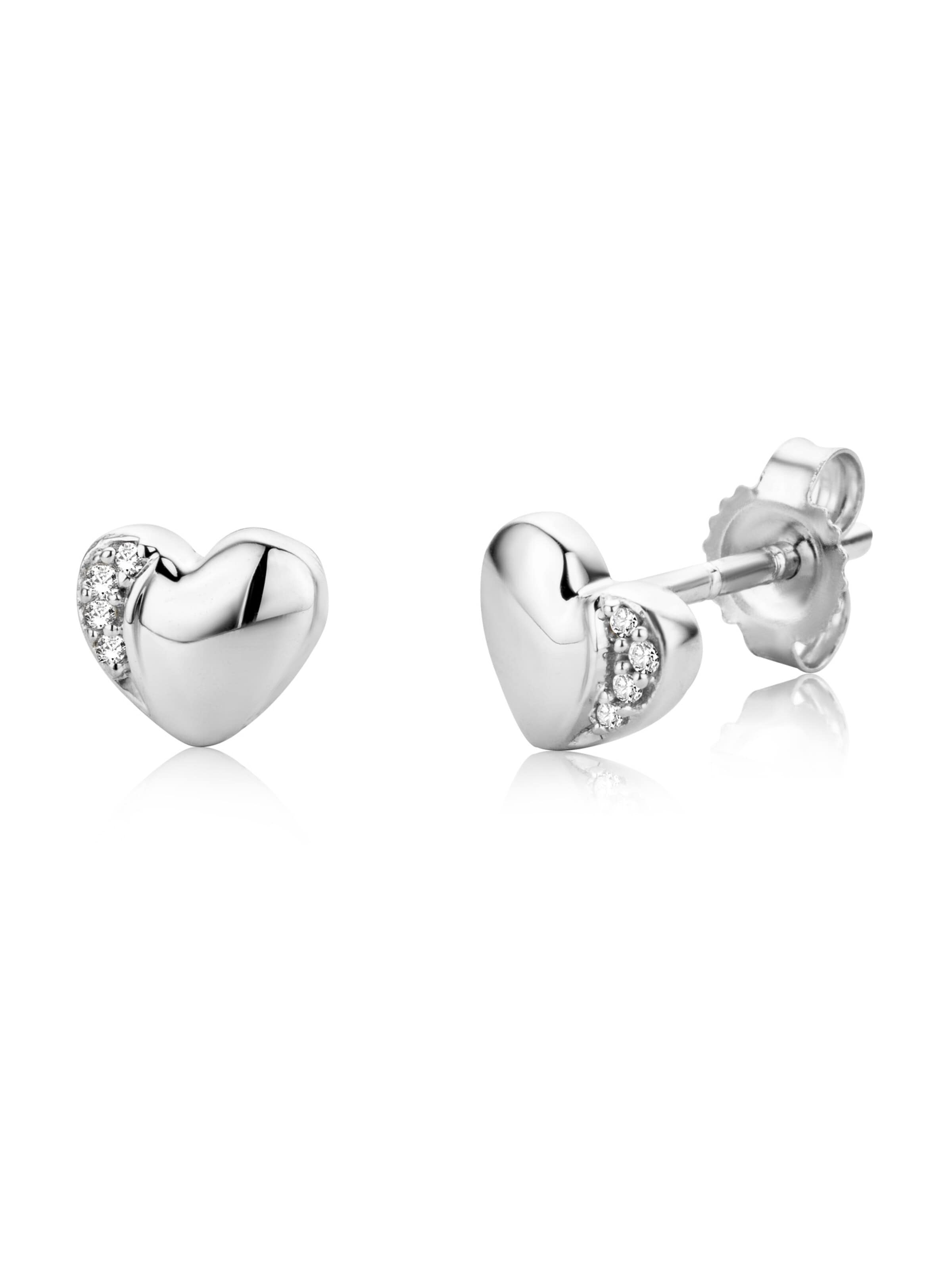 DIAMANT LETERNEL Earrings in Silver: front