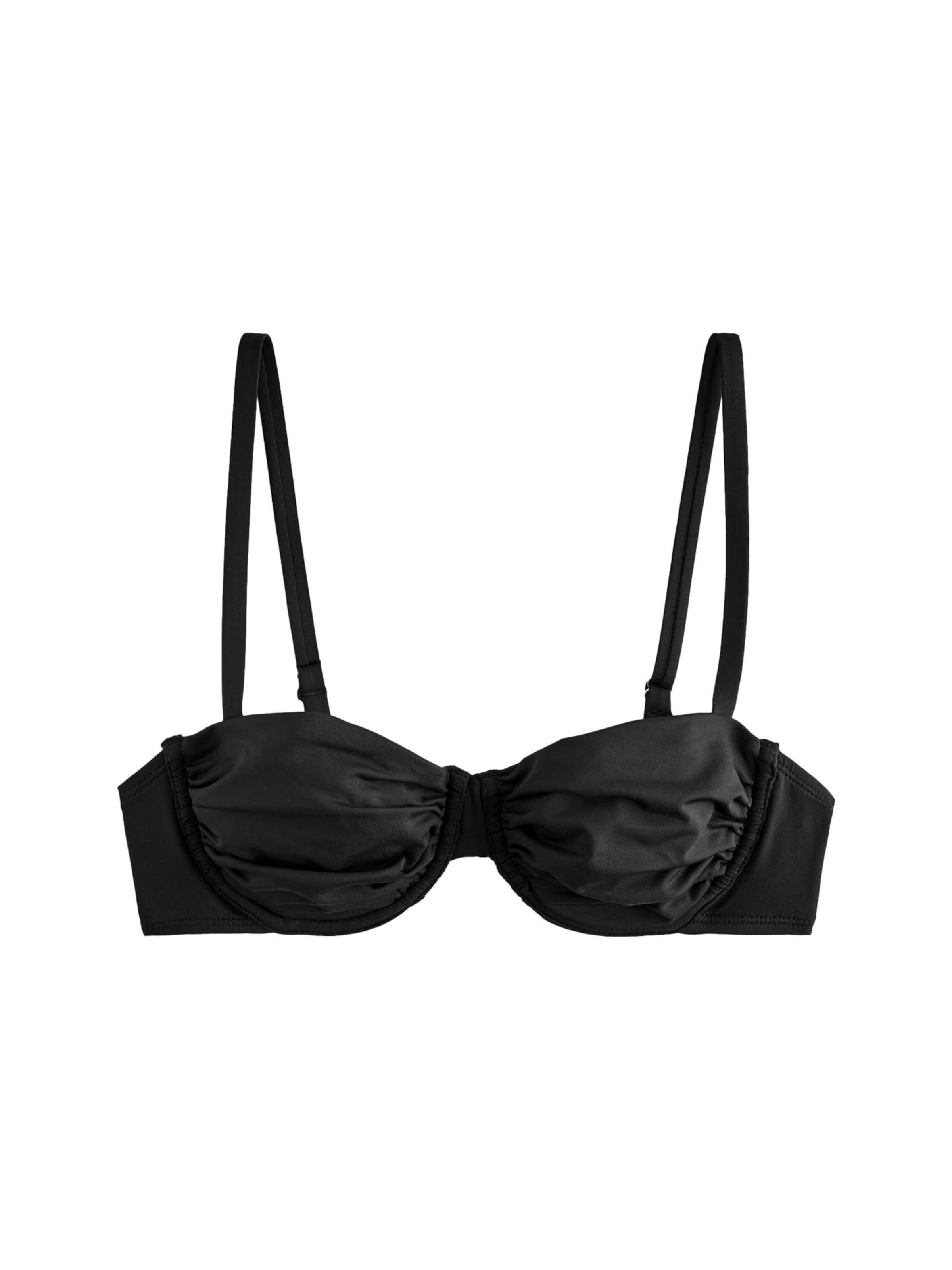 Next Бюстгальтер под футболку Верх бикини в Черный: спереди