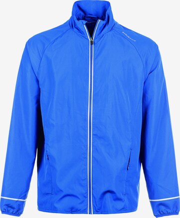 ENDURANCE Regular fit Athletic Jacket 'Lessend' in Blue: front