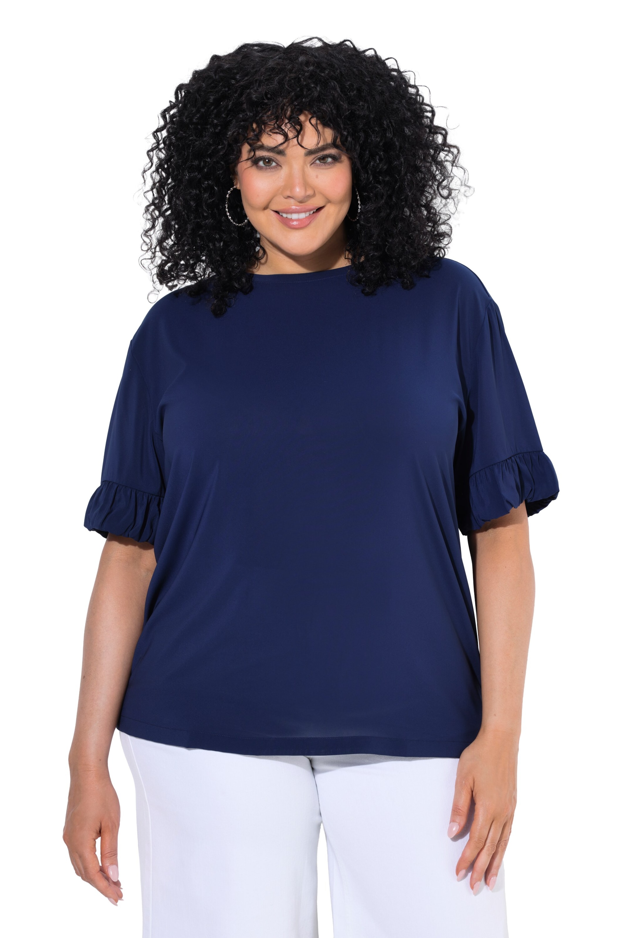 Ulla Popken Shirt in Blue: front