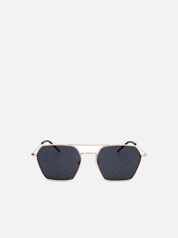 HUGO BOSS Zonnebril in Goud