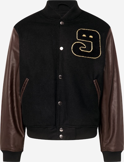 Grimey Between-season jacket 'LUST MANTRA' in Caramel / Cognac / Black, Item view
