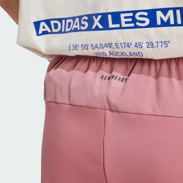 ADIDAS PERFORMANCE Tapered Sporthose 'Designed for Training' in Rot