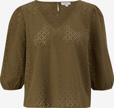 s.Oliver Blouse in Dark green, Item view