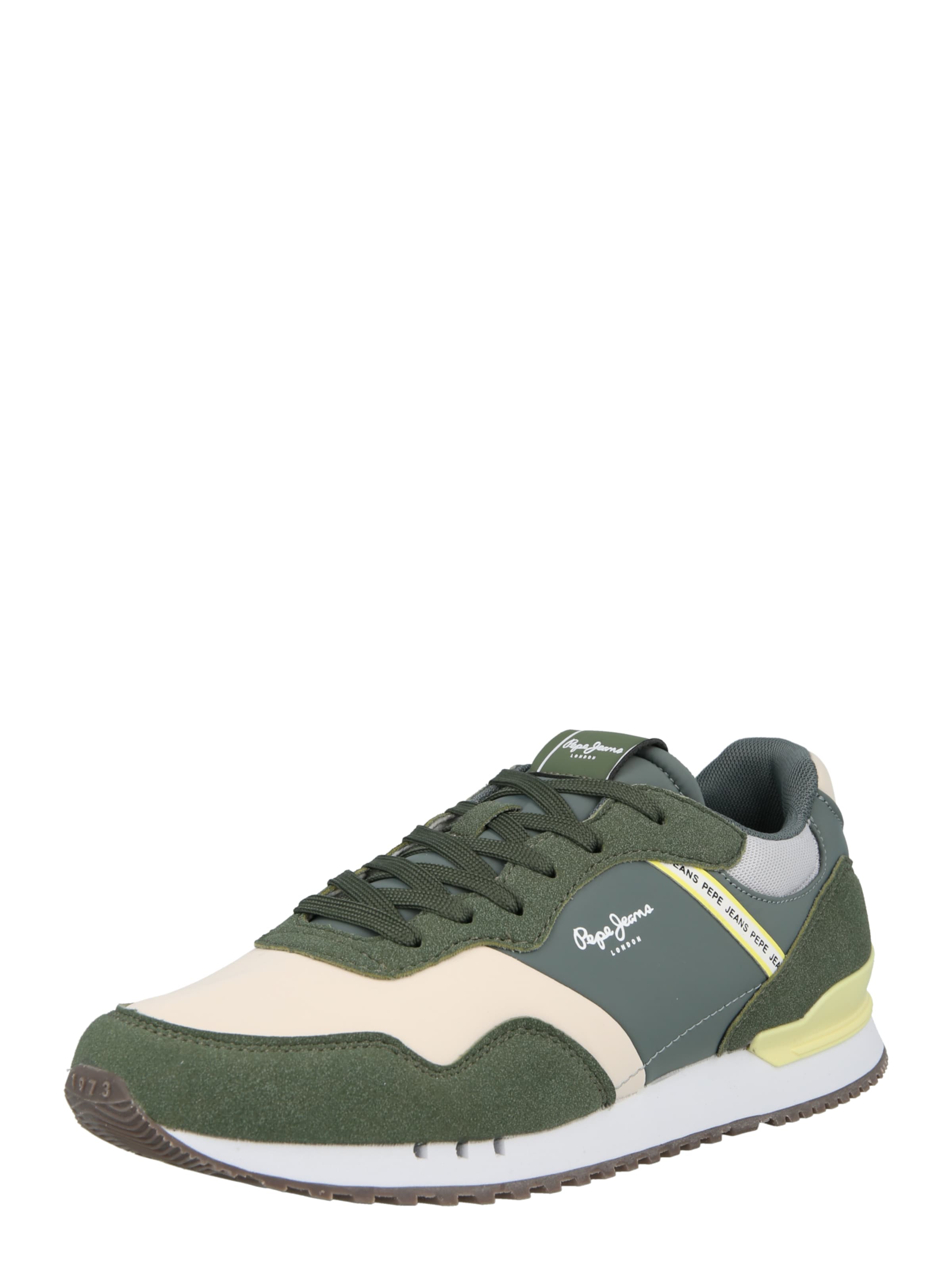 Pepe Jeans Sneakers laag in Groen: voorkant