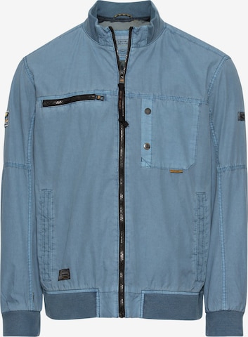 CAMEL ACTIVE Bomberjacke mit Stehkragen in Blau: Vorderseite