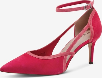 Escarpins Tamaris en rose : devant