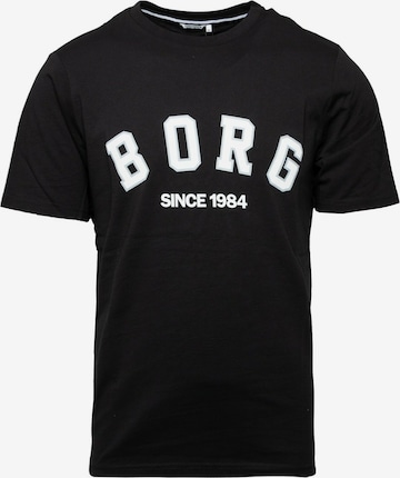 BJÖRN BORG Performance Shirt in Black: front