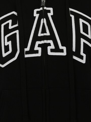 Gap Petite Sweatvest in Zwart