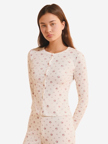 Camicia da notte 'Bayaline' di ETAM in beige: frontale