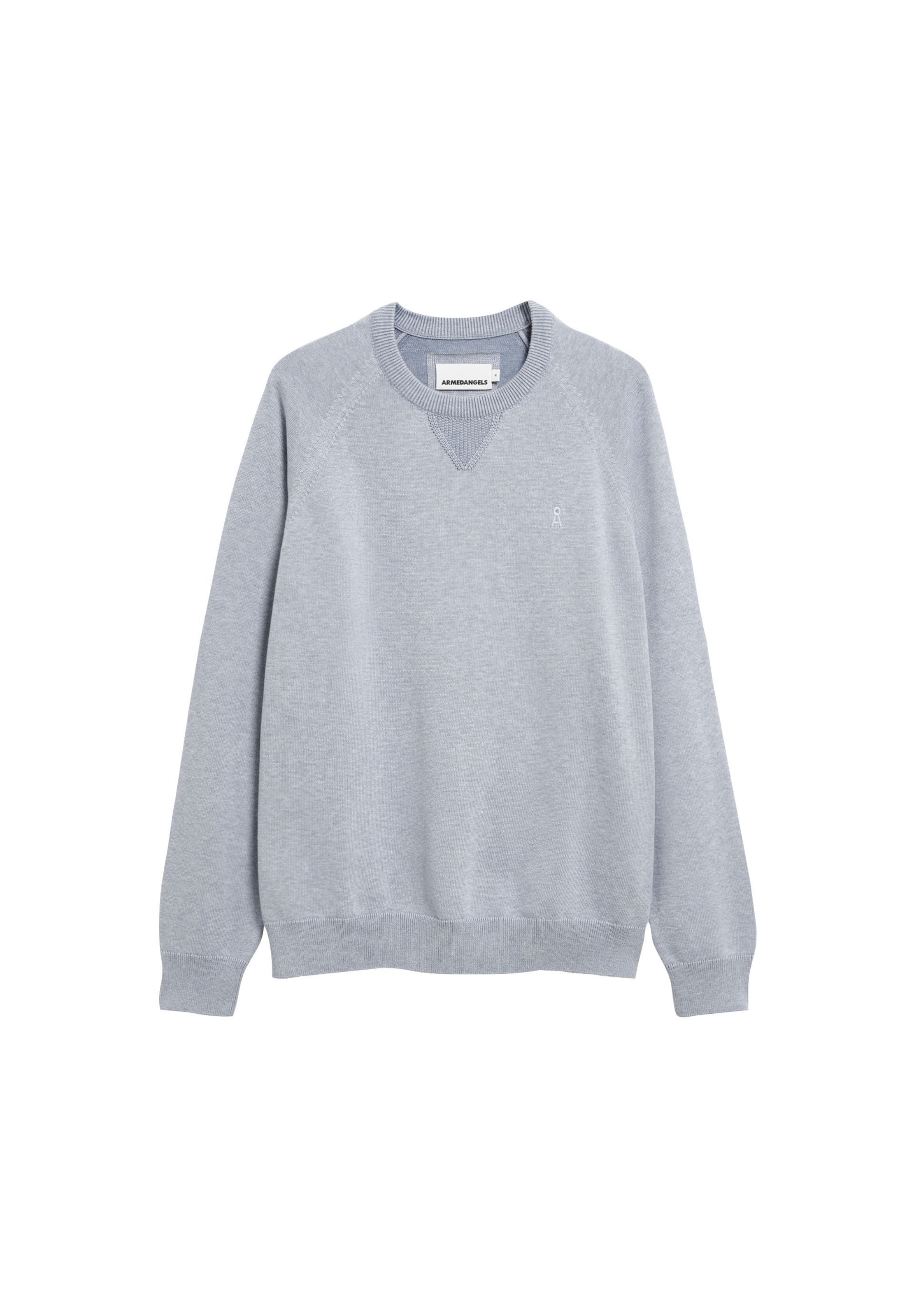 Pull-over ARMEDANGELS en gris : devant
