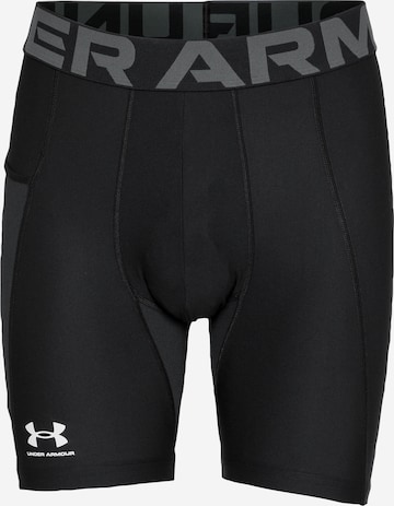 UNDER ARMOUR Skinny Sporthose in Schwarz: predná strana