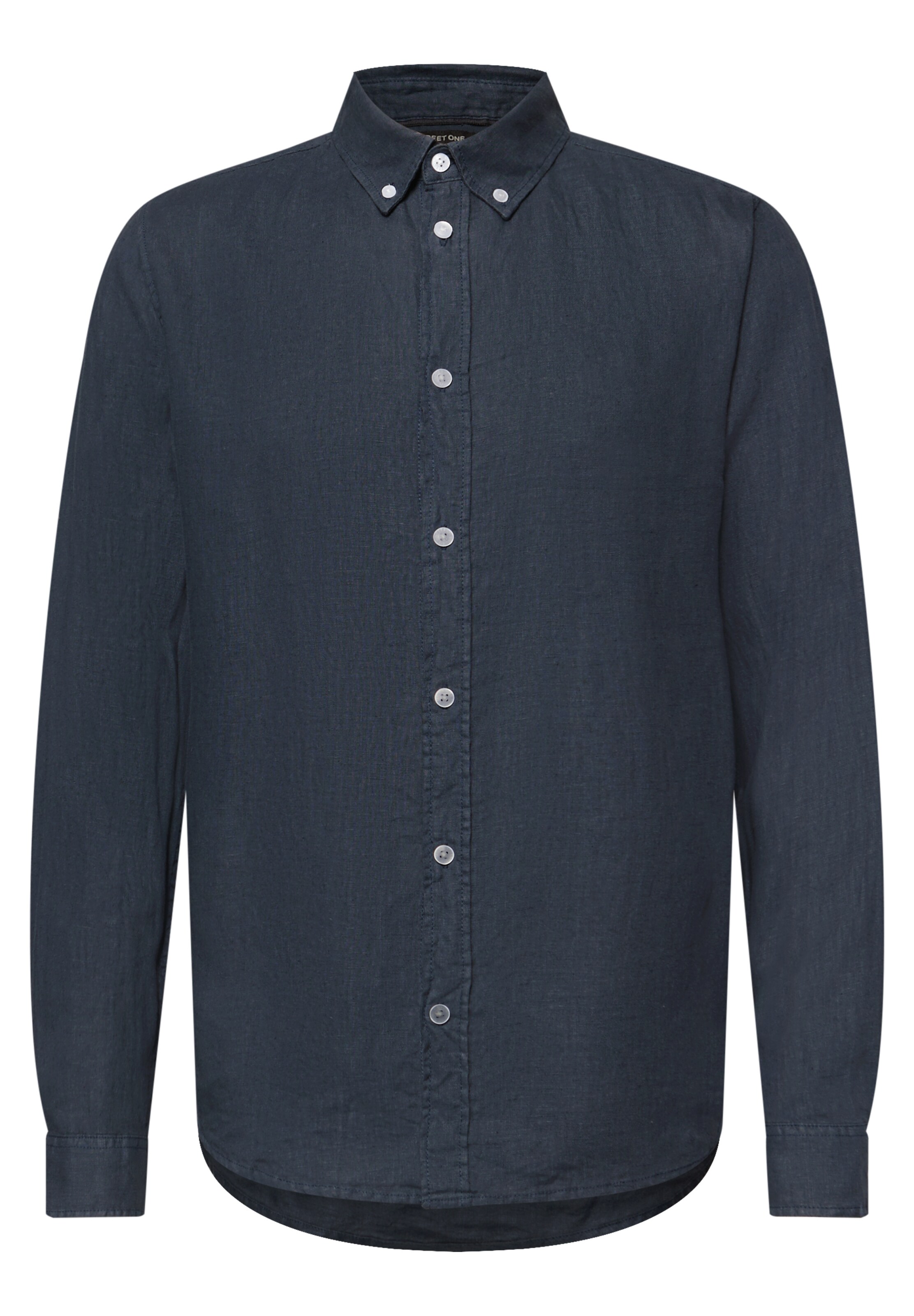 Street One MEN Hemd in Blau: Vorderseite