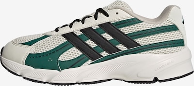 39-39,5 dydžio Sportbačiai be auliuko 'Technochaos 2000' iš ADIDAS SPORTSWEAR, spalva – tamsiai žalia / juoda / balta, Prekių apžvalga