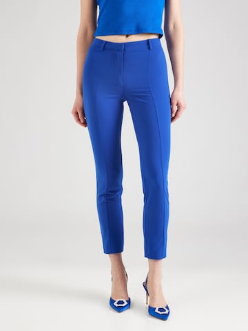 Coupe slim Pantalon PATRIZIA PEPE en bleu : devant