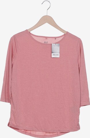 JACK WOLFSKIN T-Shirt L in Pink: predná strana