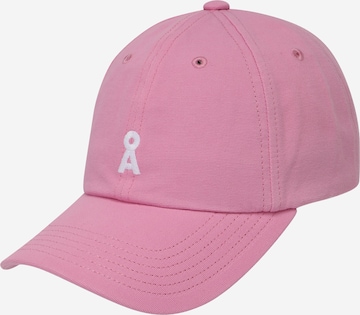 Cappello da baseball 'YAANIS' di ARMEDANGELS in rosa: frontale