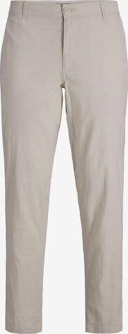 Pantalon chino 'JREBOLIVER' JJ Rebel en gris : devant