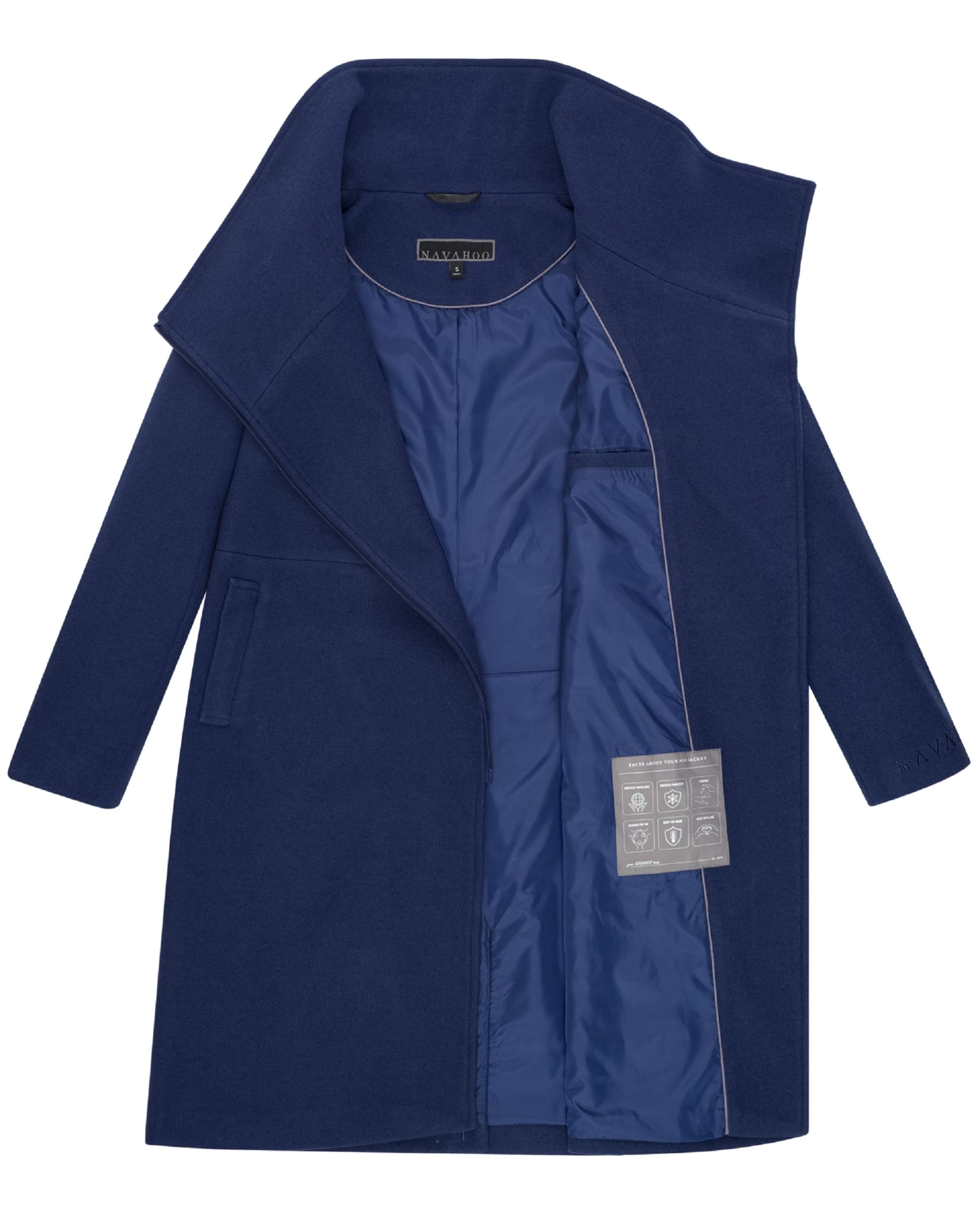 Cappotto di mezza stagione 'Samtrose' di NAVAHOO in blu