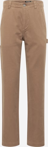 Dockers Regular Trousers in Brown: front