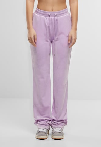 regular Pantaloni 'Elya' di Von Dutch Originals in lilla: frontale