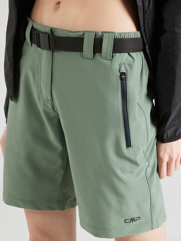 CMP Štandardný strih Outdoorové nohavice - Zelená