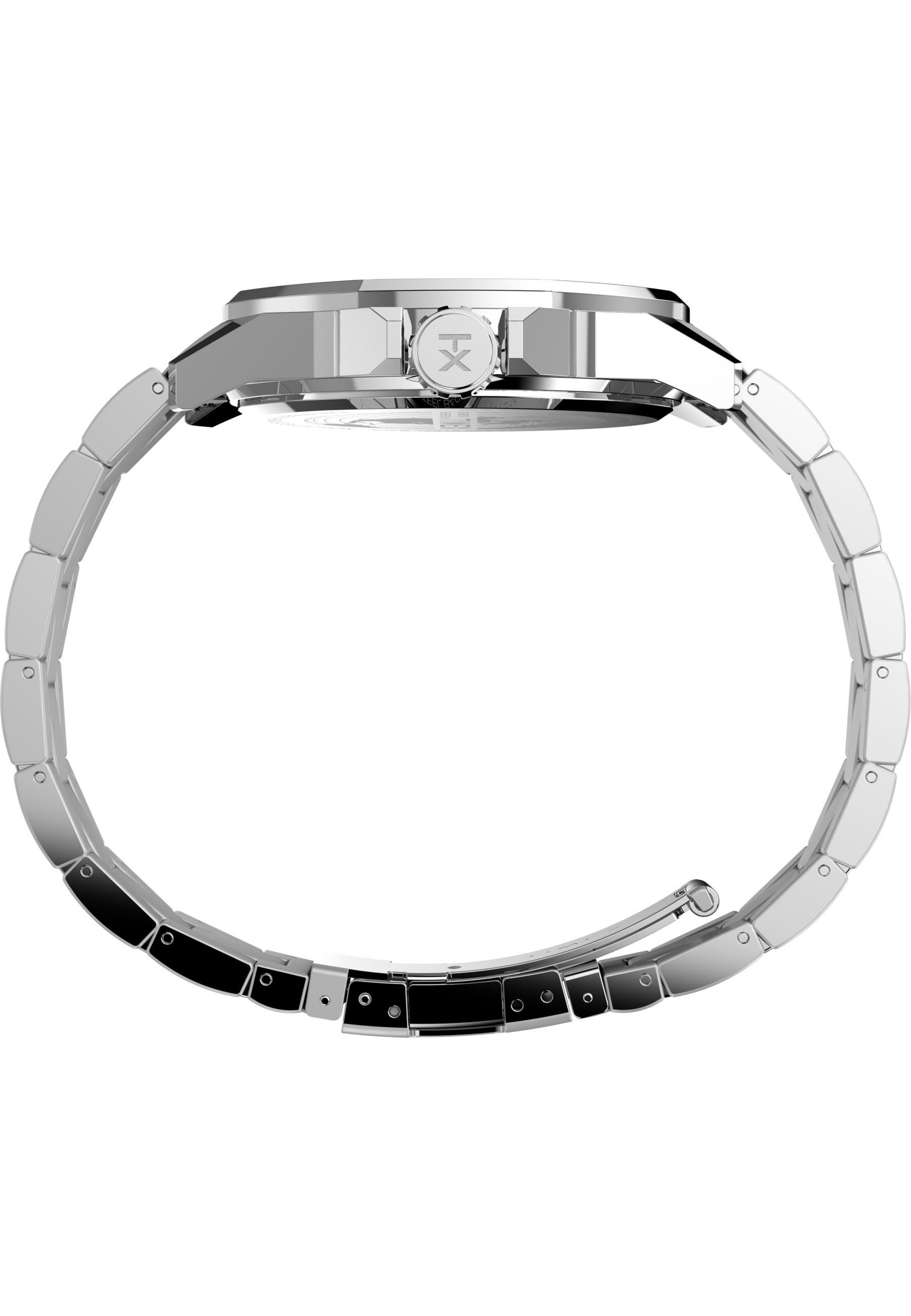 Montre à affichage analogique 'Essex' TIMEX en argent