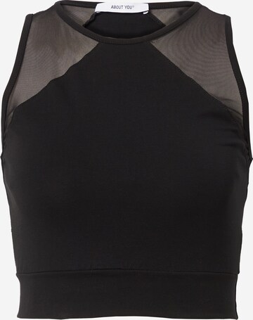 ABOUT YOU Top 'Fabrice' in Black: front