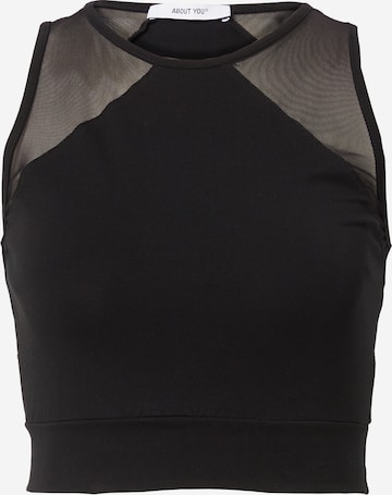 ABOUT YOU Top 'Fabrice' in Black: front