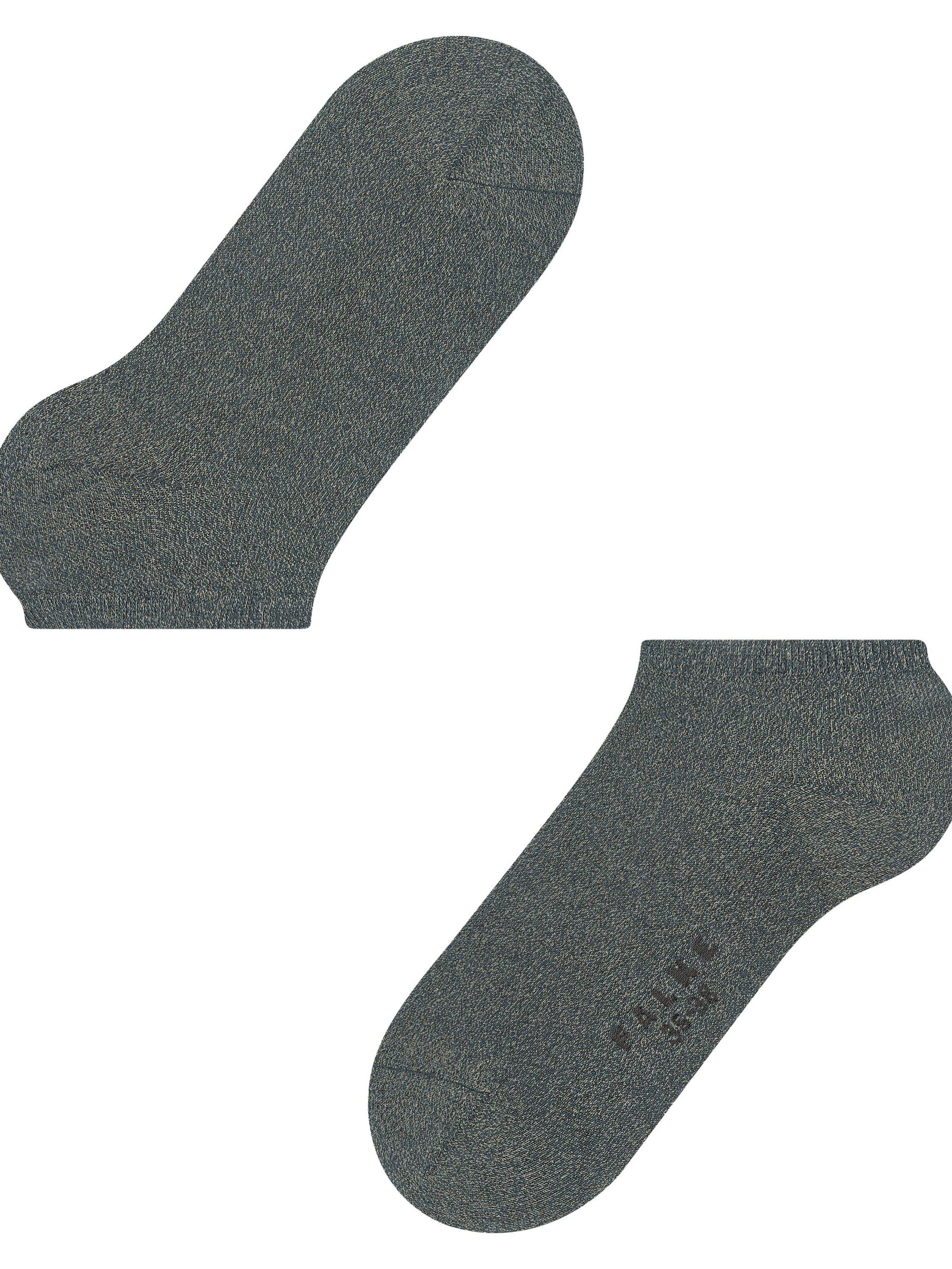 FALKE Ankle Socks 'Shiny' in Grey