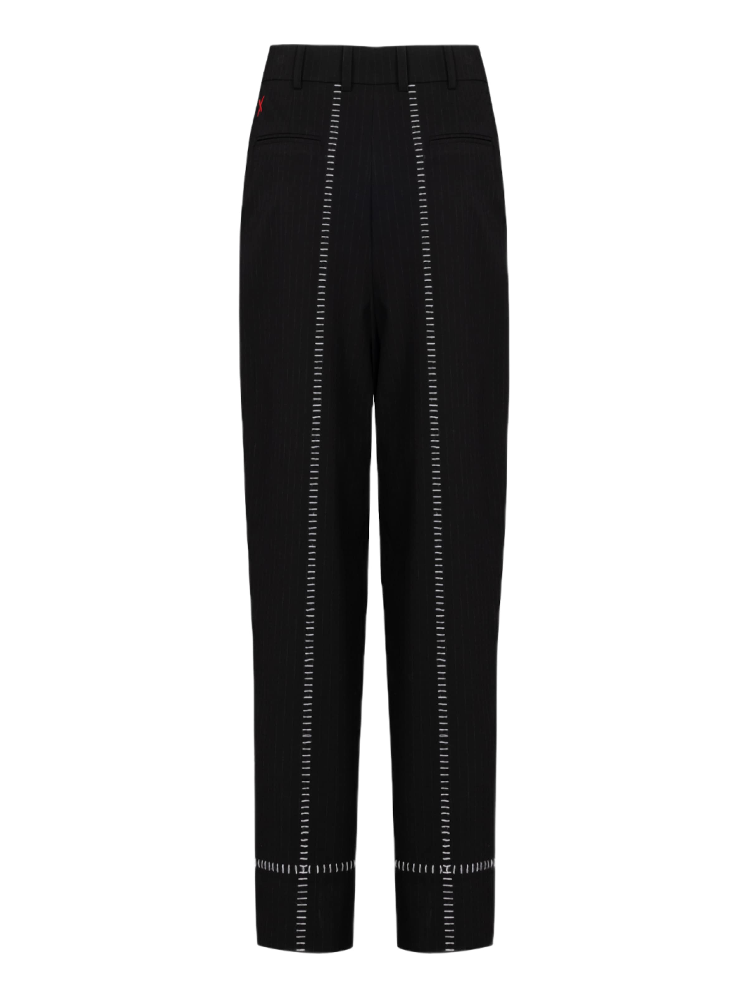 PCFG Slim fit Pleat-front trousers in Black