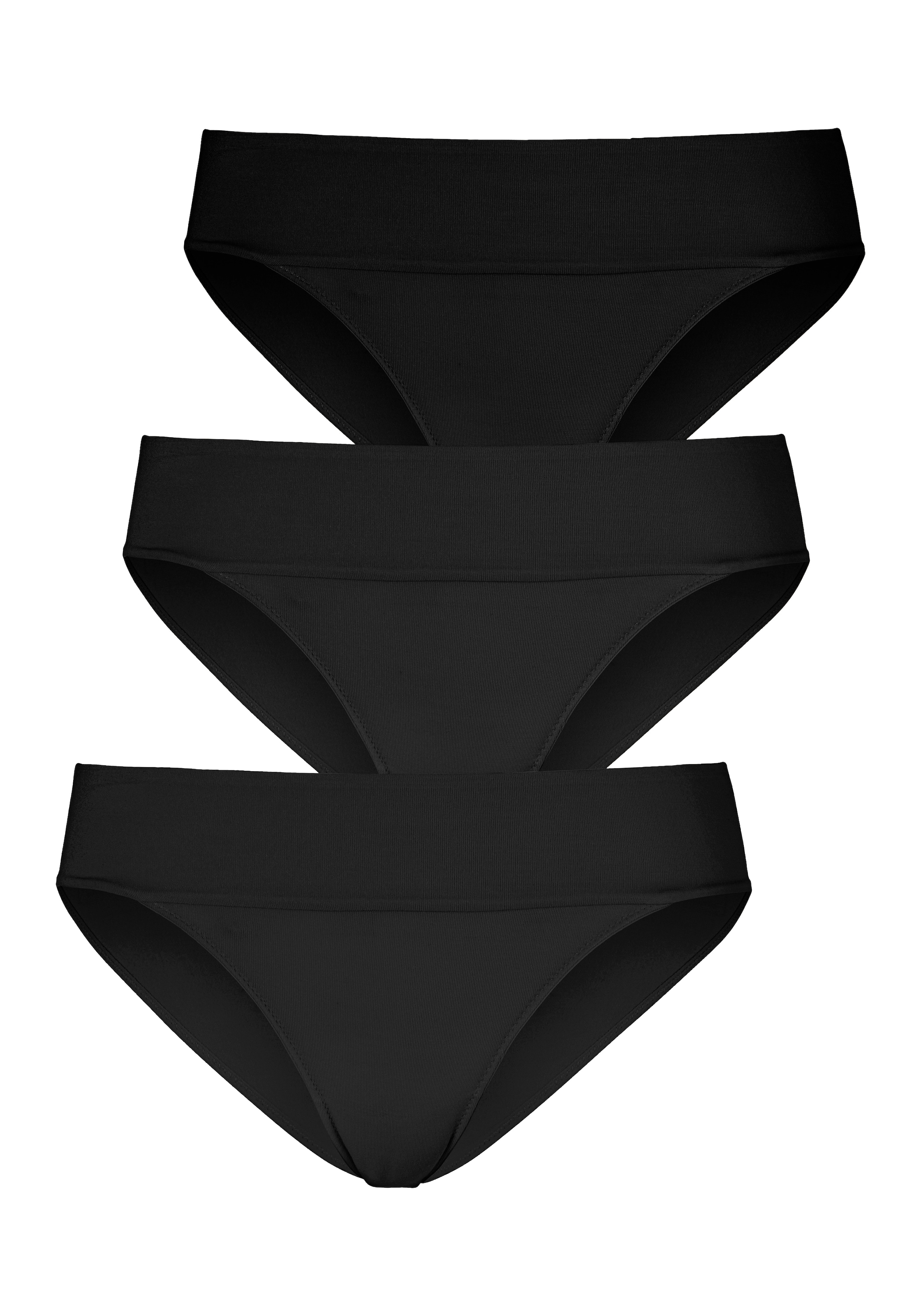 Slip LASCANA en noir