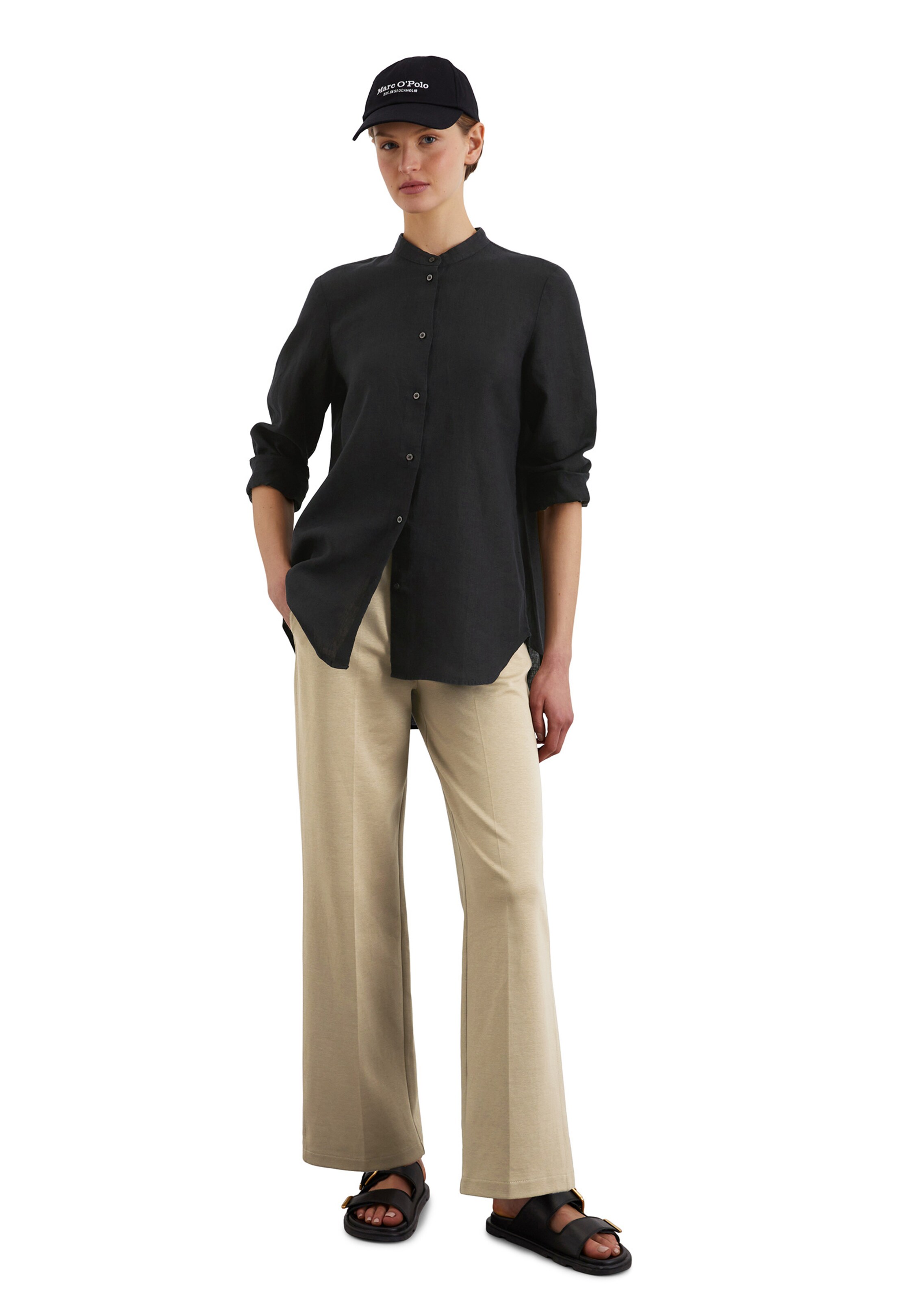 Marc O'Polo Bluse in Schwarz