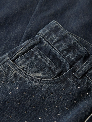 NAME IT Regular Jeans 'NKFStrass' in Blau