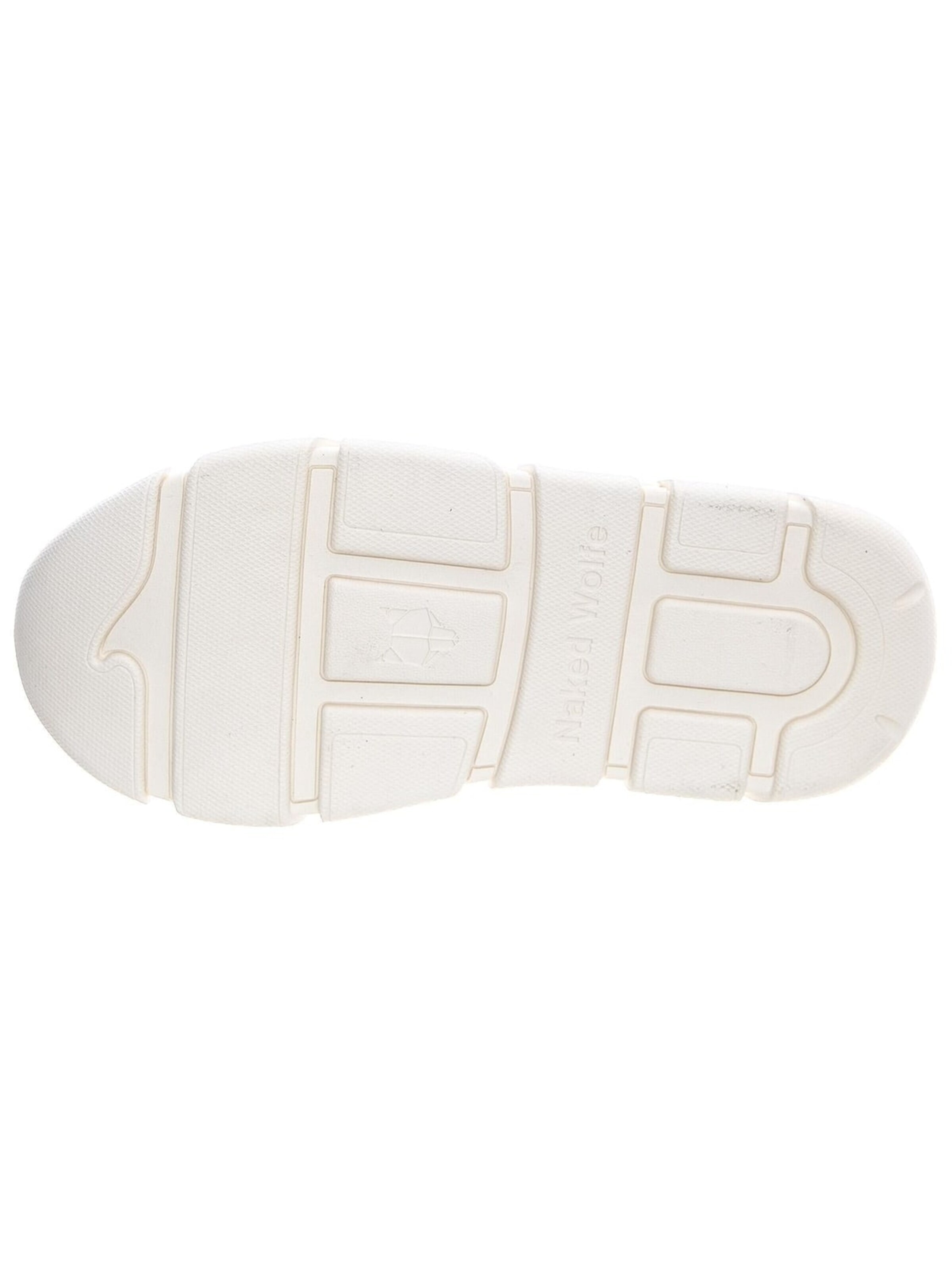 Scarpa stringata sportiva 'Waves Sneakears' di NAKED WOLFE in bianco