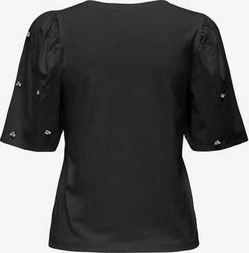 ONLY T-Shirt 'LINA' in Schwarz