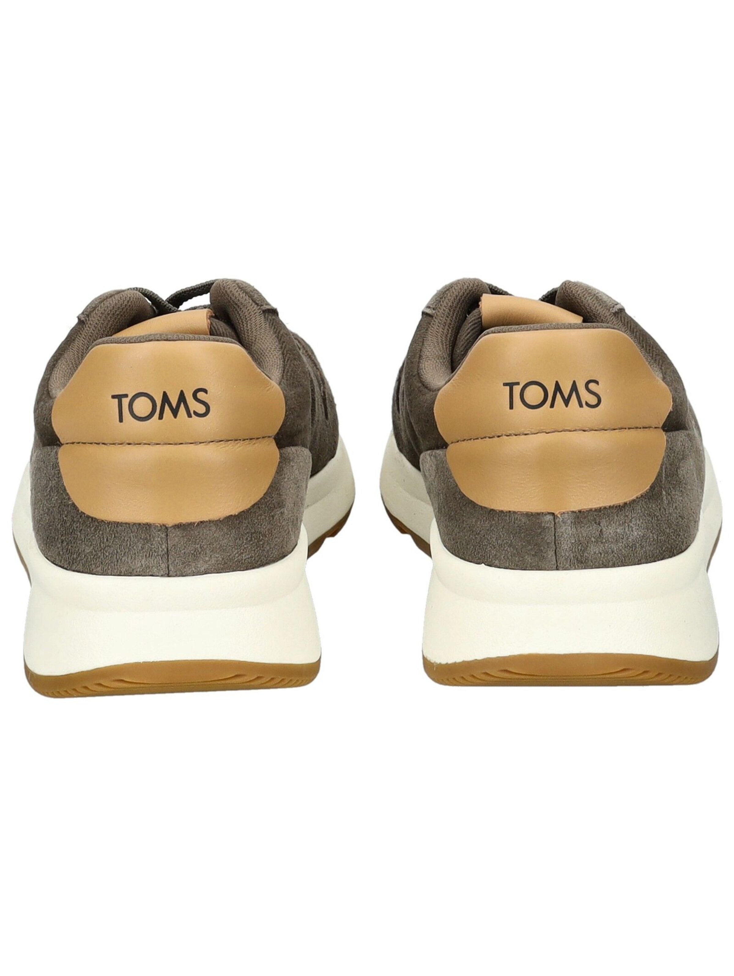 TOMS Platform trainers in Green