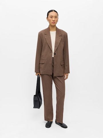 OBJECT - Blazer 'OBJLisa' en marrón
