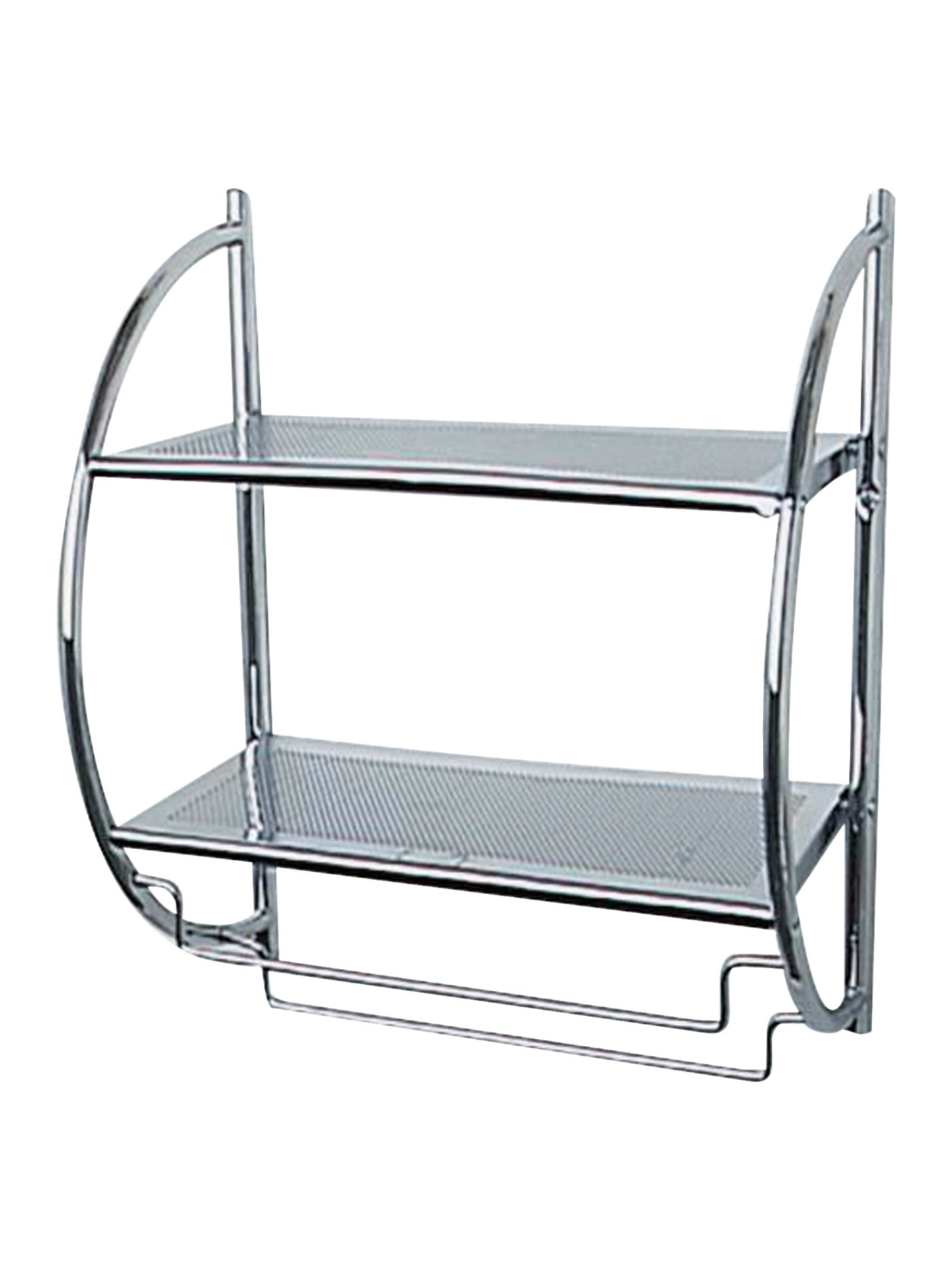 Wenko Shower Accessories in Silver: front