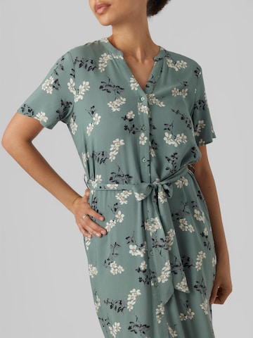 Vero Moda Petite Shirt Dress 'VICA' in Green