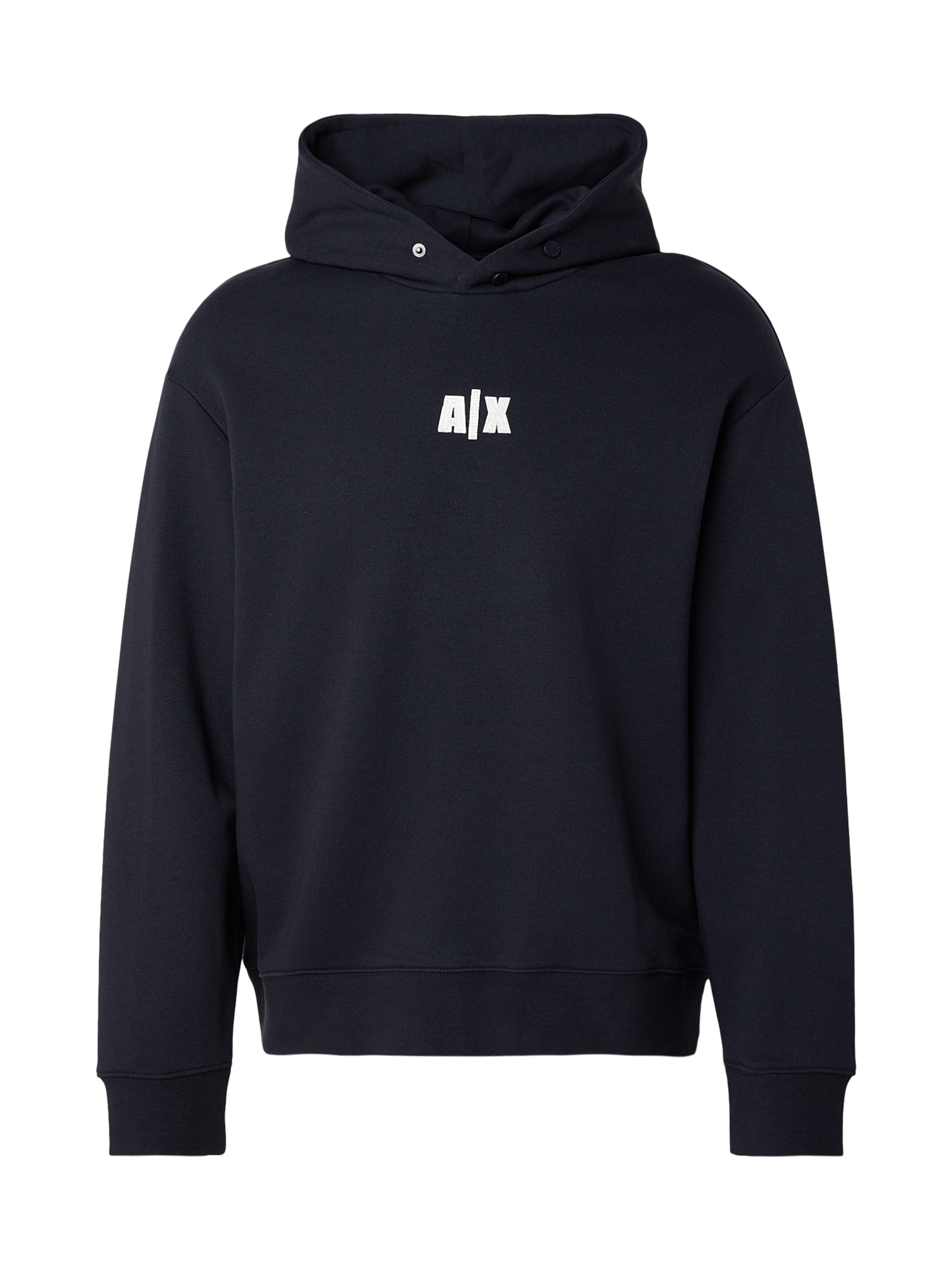 Sweat-shirt ARMANI EXCHANGE en bleu : devant