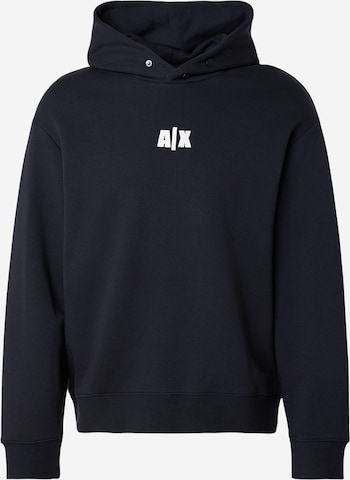 ARMANI EXCHANGESweater majica - plava boja: prednji dio