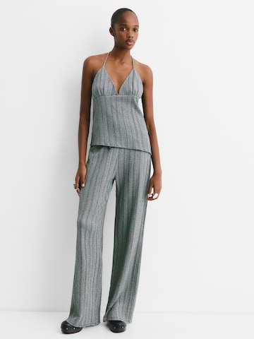 Pull&Bear Top - szürke: elől