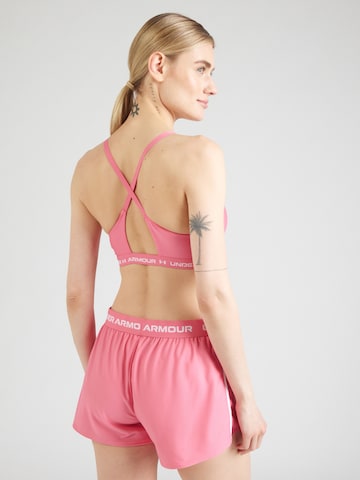 UNDER ARMOURBustier Sportski grudnjak - roza boja
