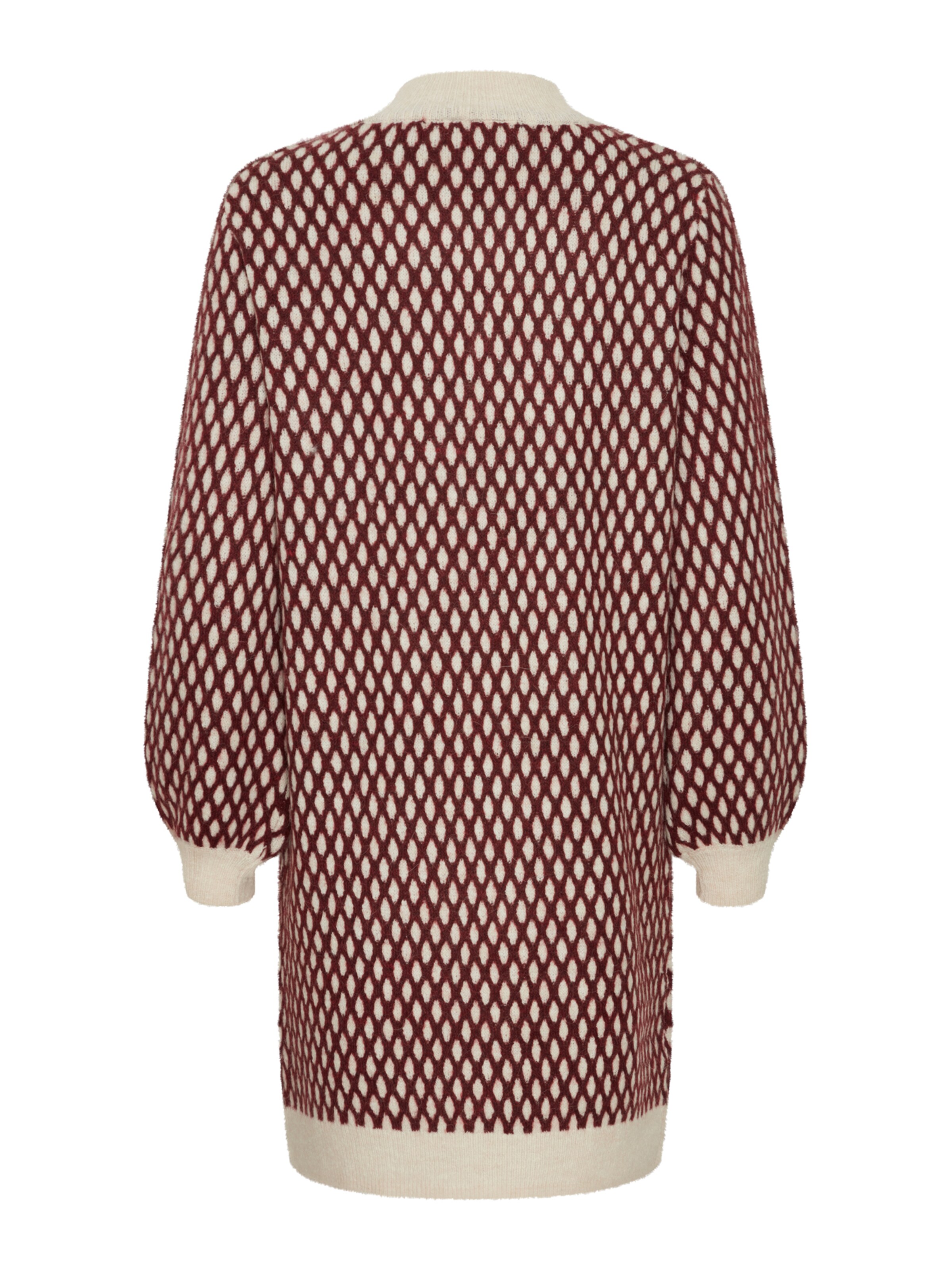 ICHI Knit dress 'KAMARA' in Red