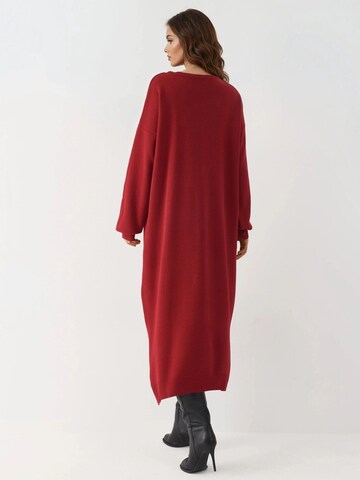 Abito in maglia 'Strickkleider' di My fashion in rosso