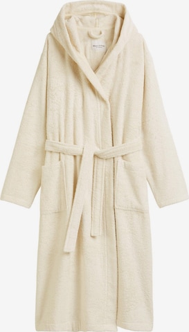 Marc O'Polo Bademantel 'Timeless' in Beige: Vorderseite