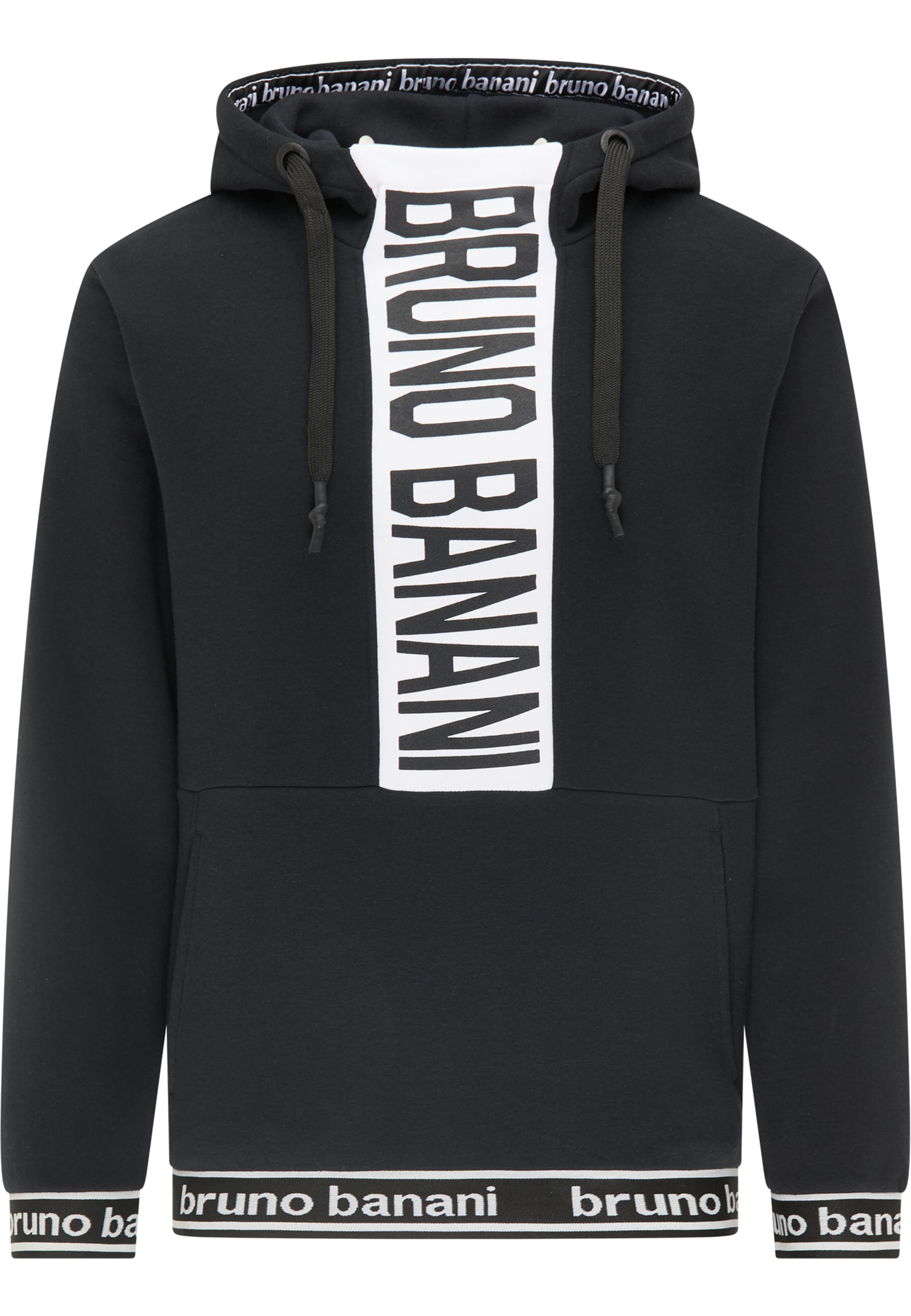 Sweat-shirt 'Cook' Bruno Banani en noir : devant