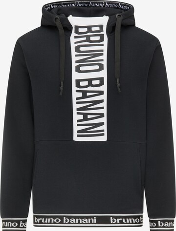 BRUNO BANANI Sweatshirt 'Cook' in Zwart: voorkant