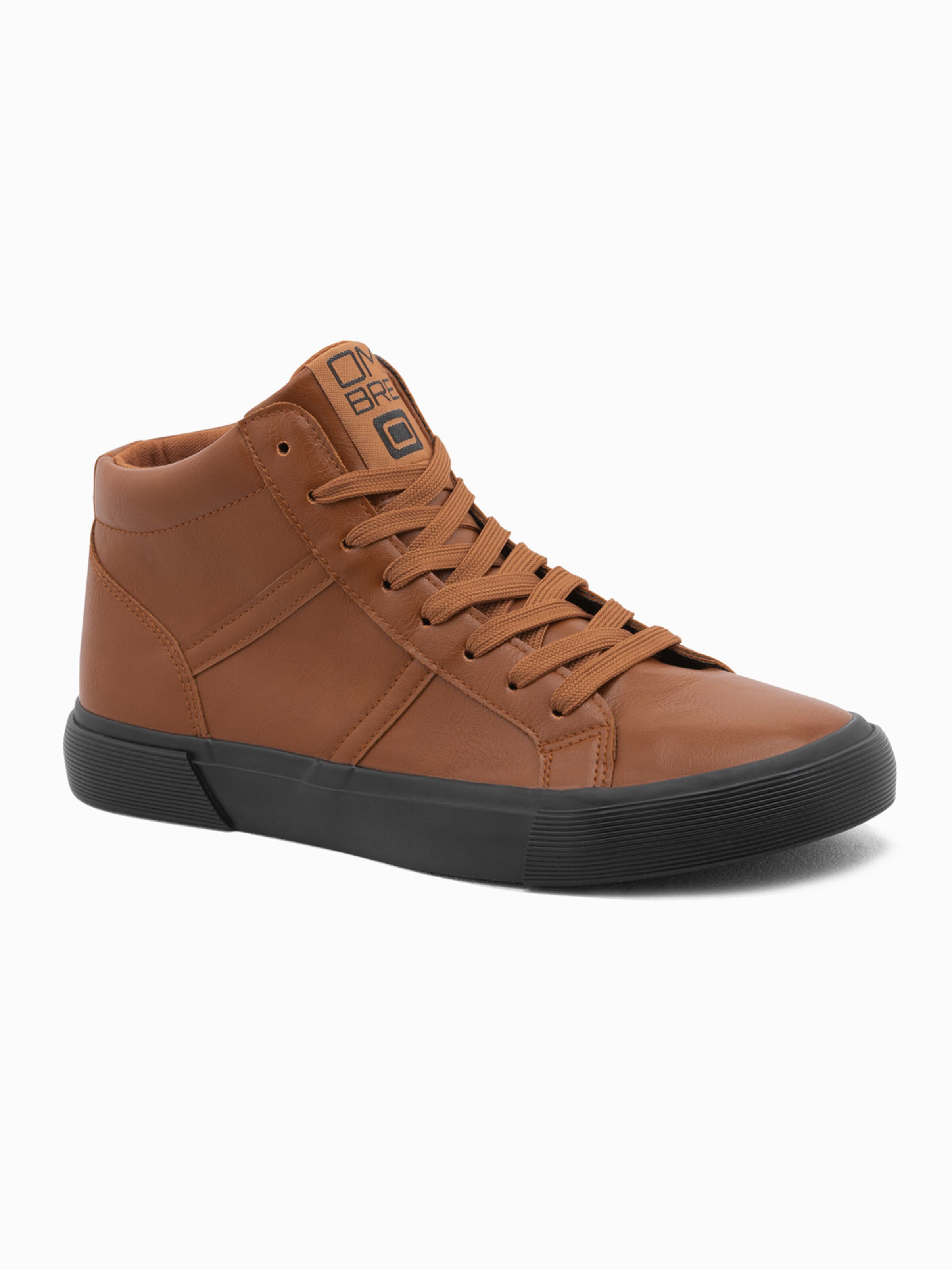 Ombre High-top trainers in Brown: front